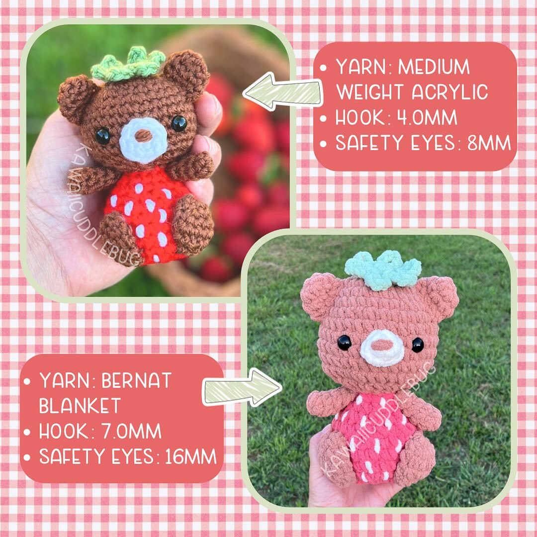 strawbeary free pattern