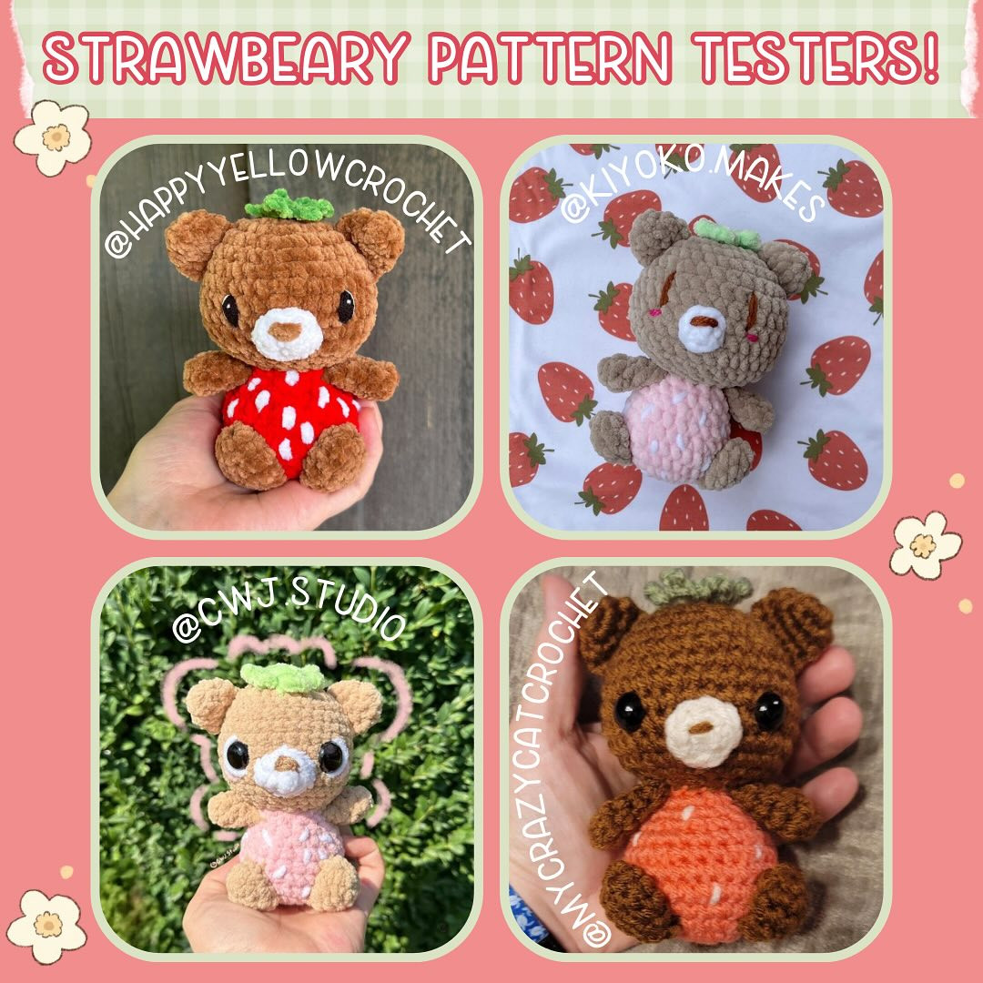 strawbeary free pattern