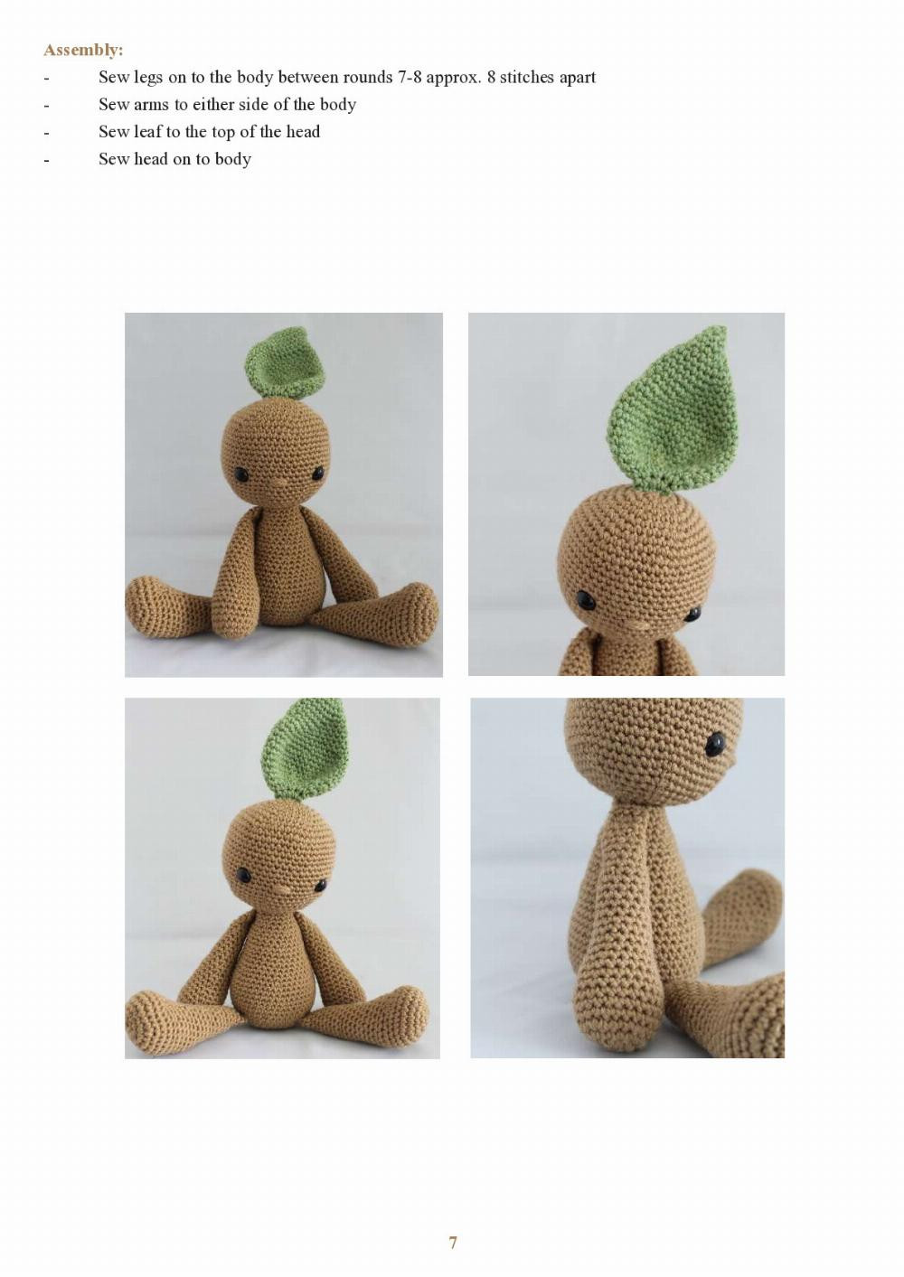 “Taproot the Mandrake” Crochet pattern