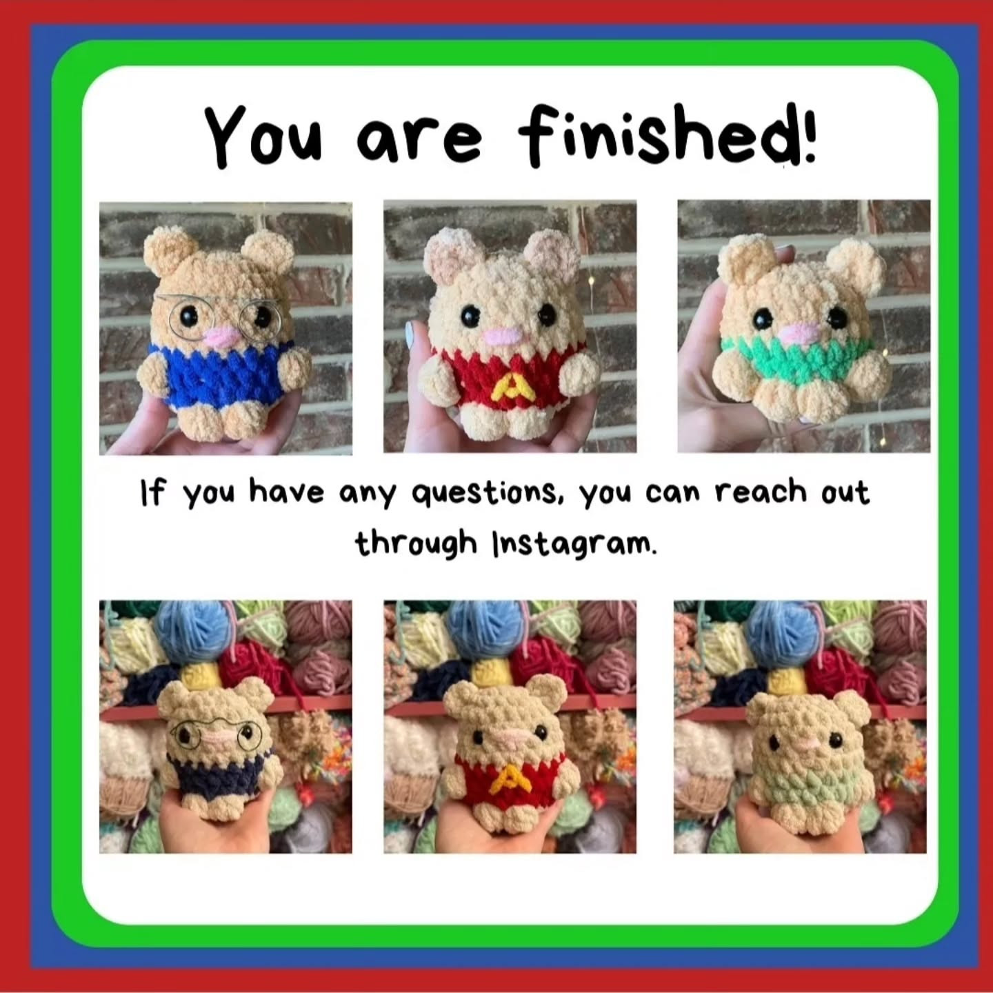 the chubby chipmunks free pattern