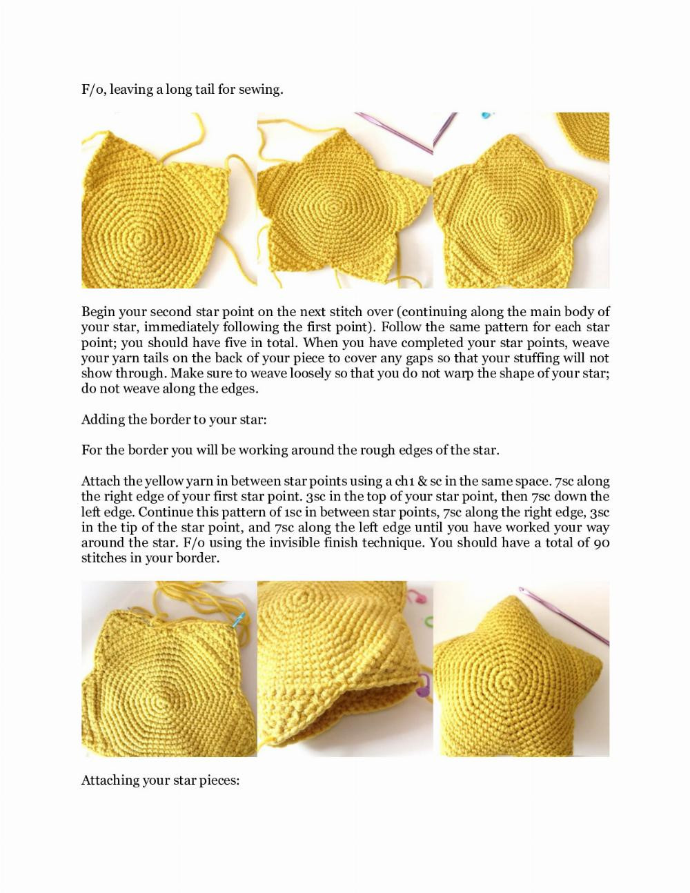 The Little Star Free Crochet Pattern