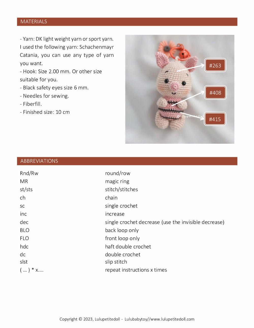 The Piglet Keychain