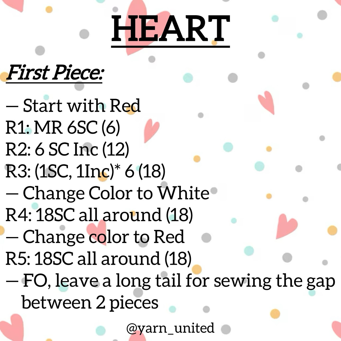 ALERT free heart pattern