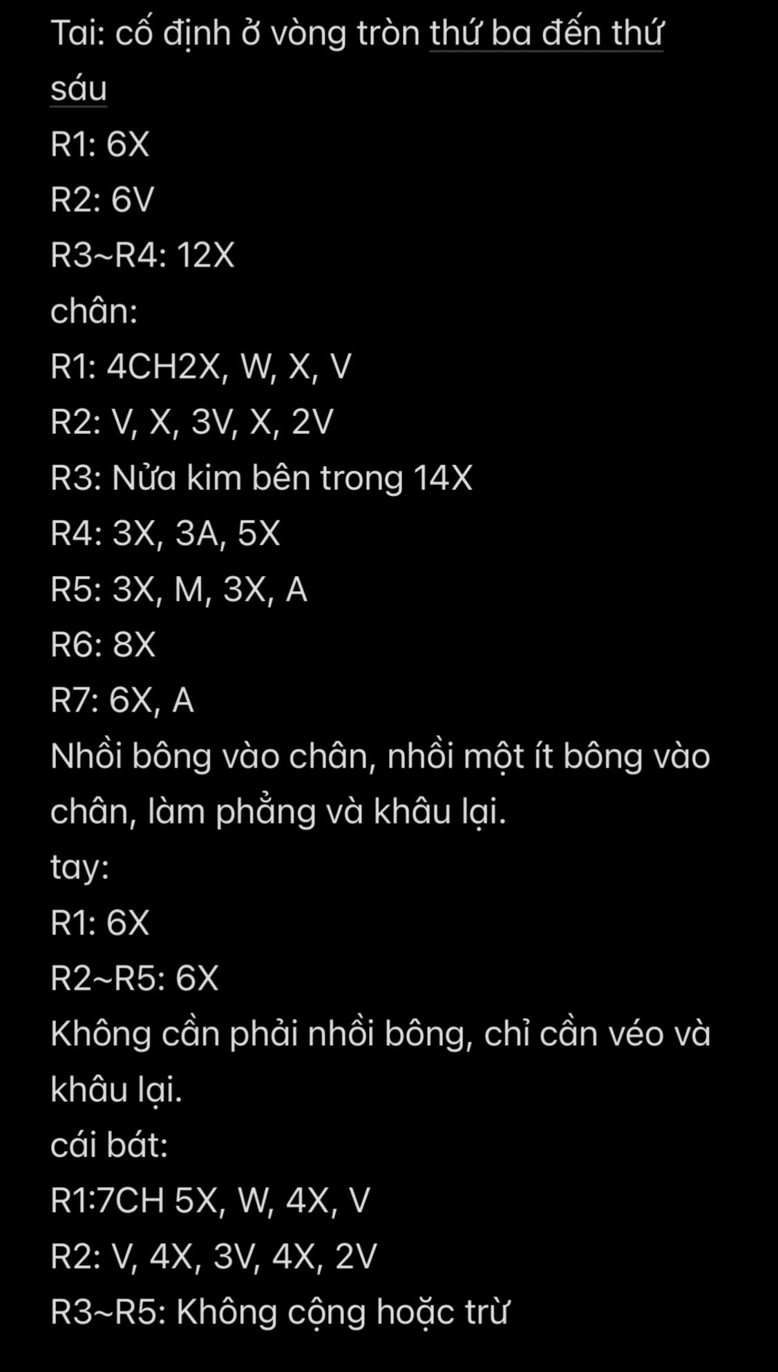 chart Gấu Trúc Ăn Mỳ #móclen #🧶 #chart #chartmoclen #2025