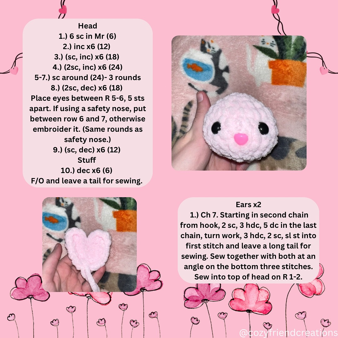 Free Baby Bunny Pattern🐰🐇