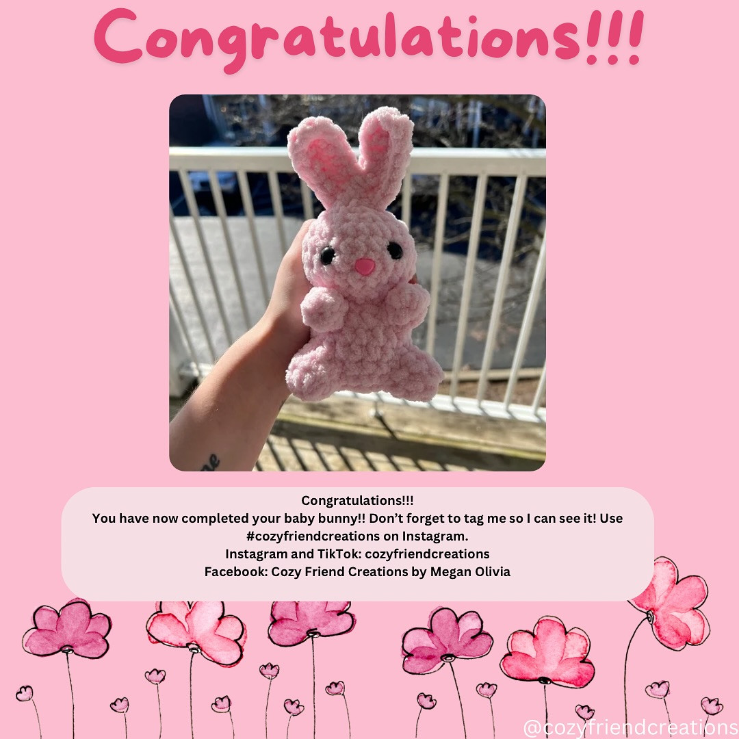 Free Baby Bunny Pattern🐰🐇