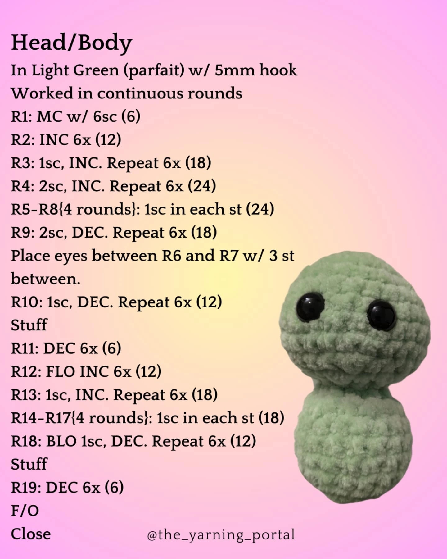 Free Crochet Pattern bellossom