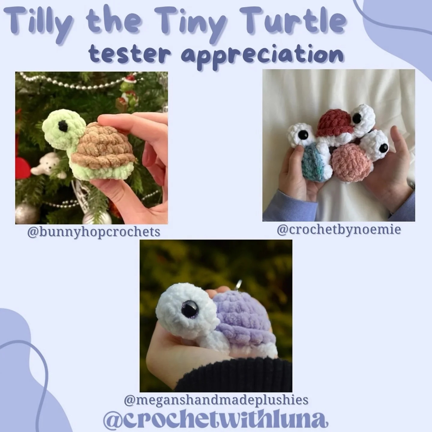 free no sew tilly the tiny turtle