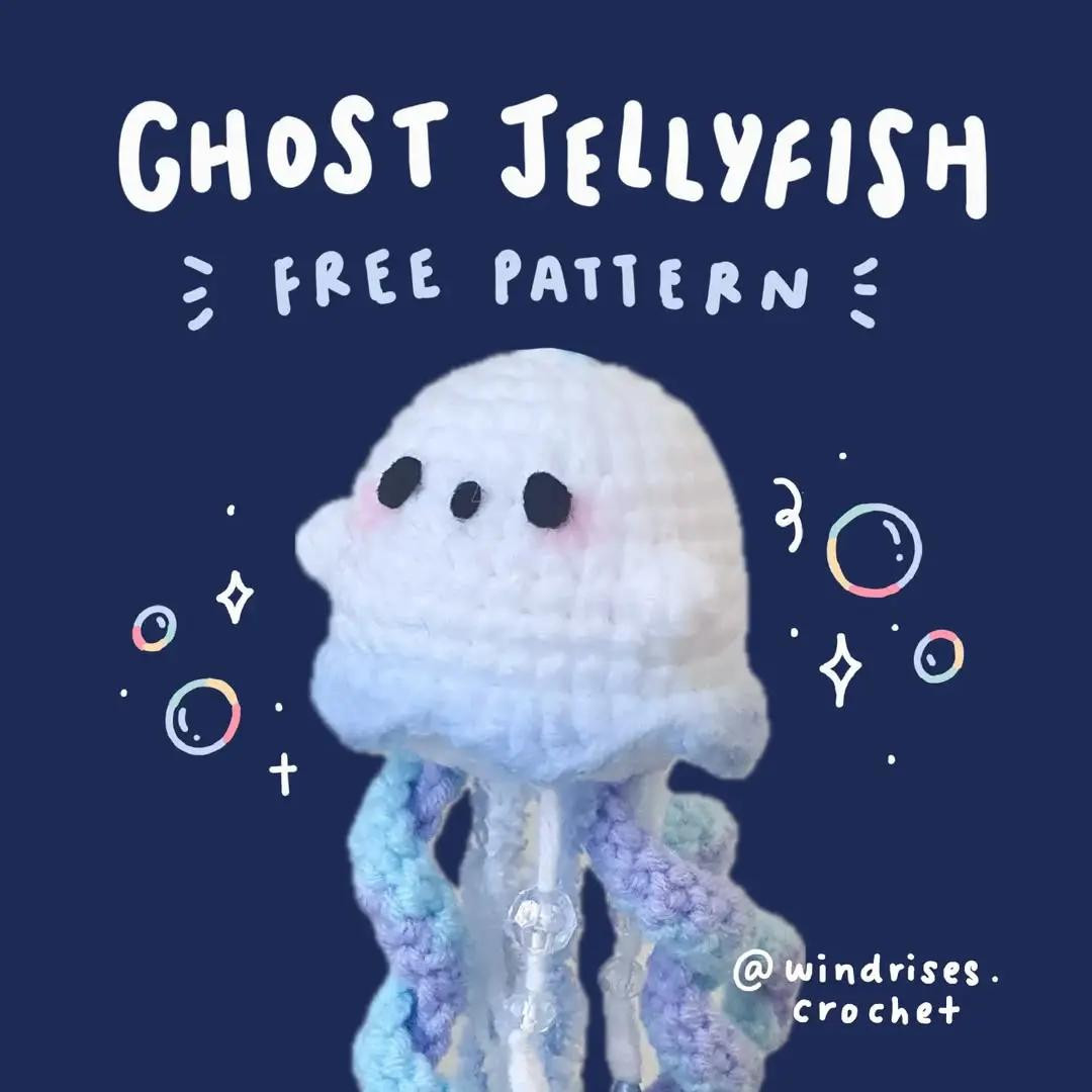 Free pattern Ghost Jellyfish