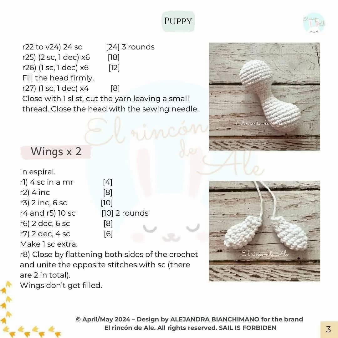 free pattern puppy the goose