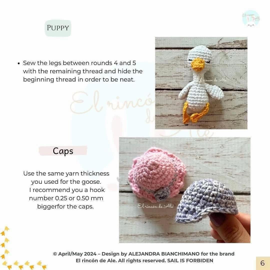 free pattern puppy the goose