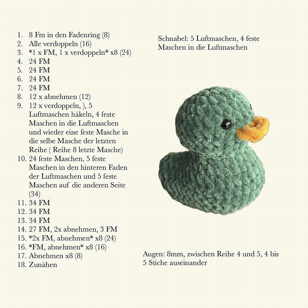 free pattern rubber duck