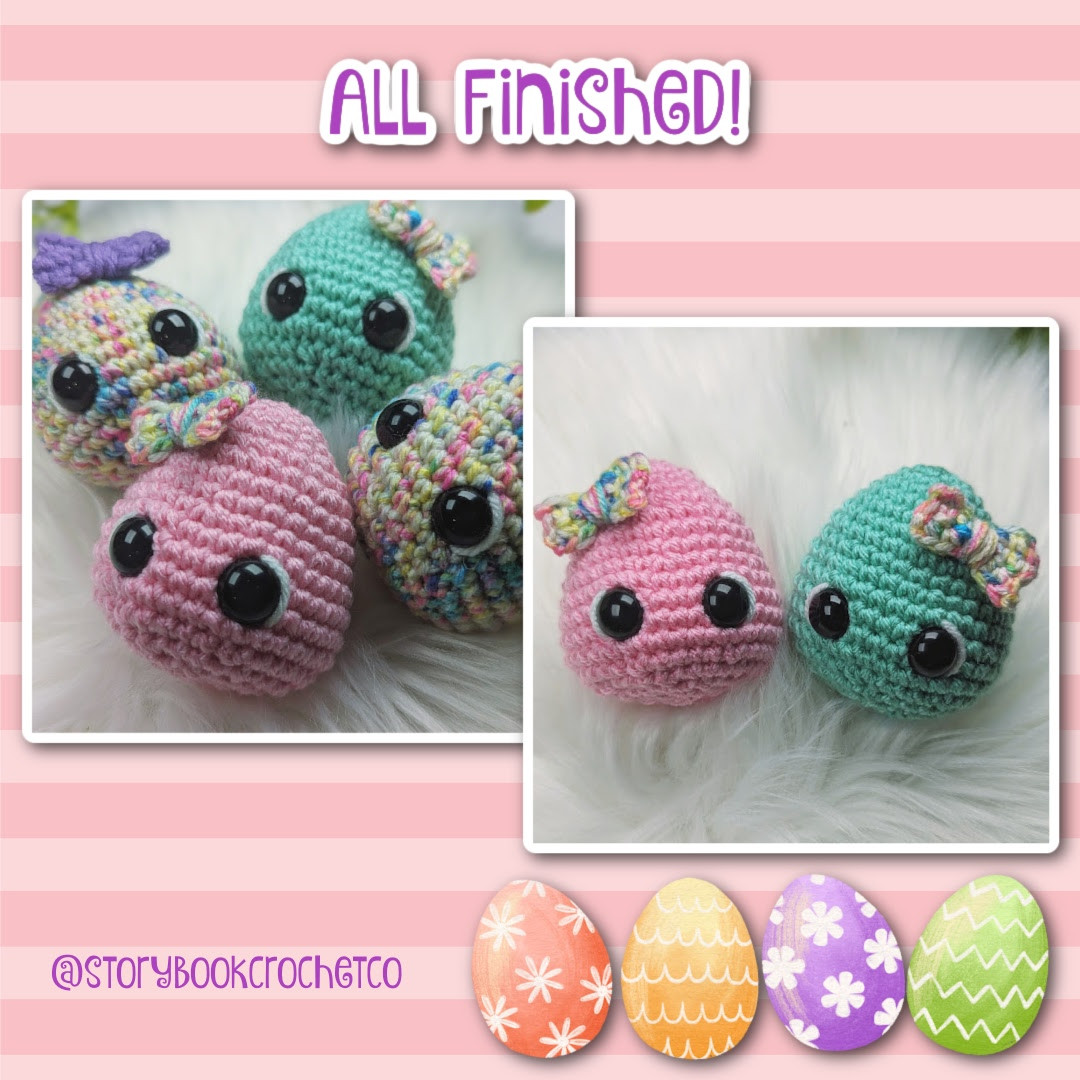 🐣New FREE Eggling Crochet Pattern! 🐣