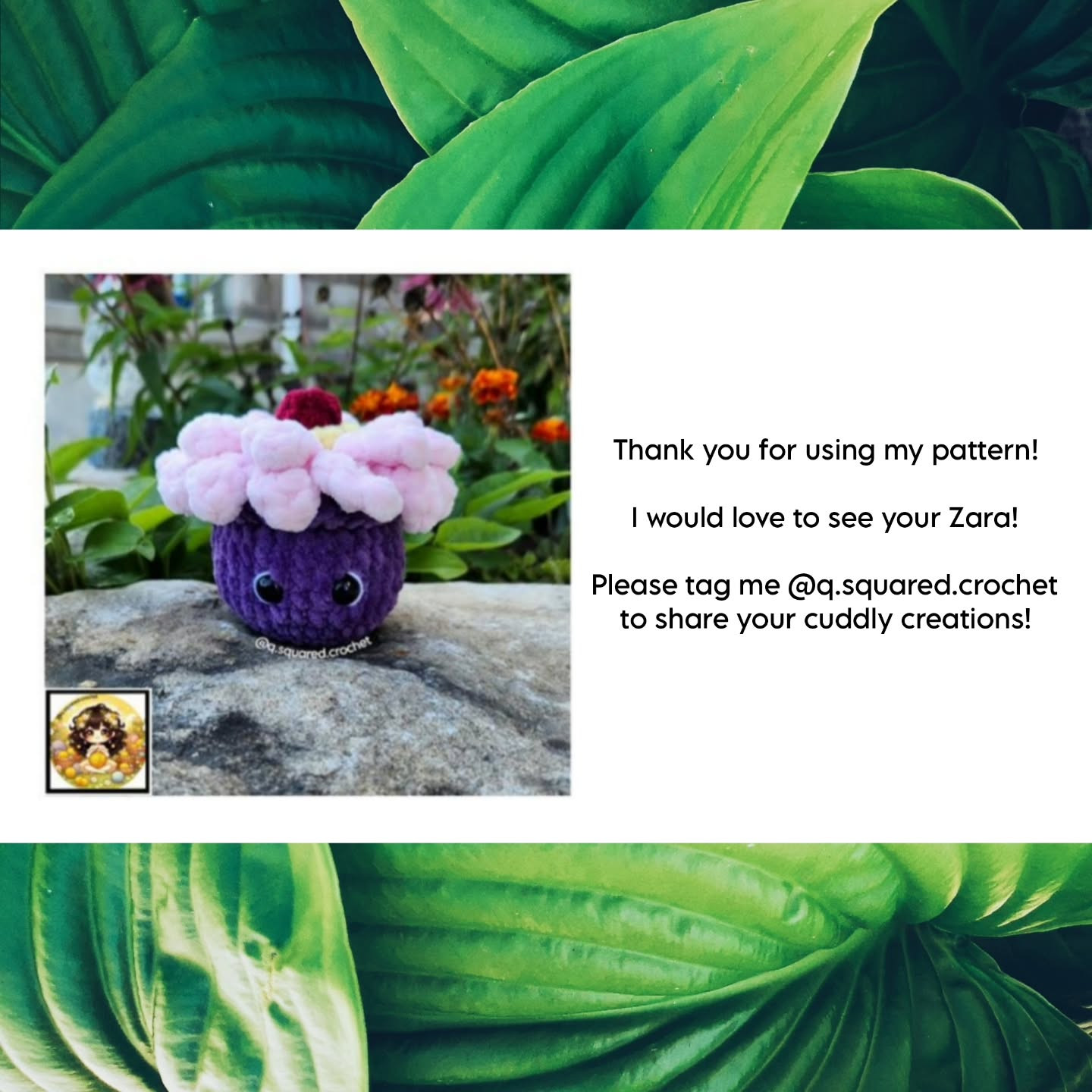 no sew zara the zinnia crochet pattern