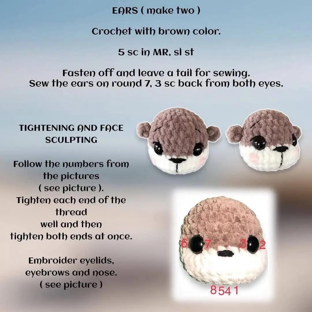 ollie the otter free pattern