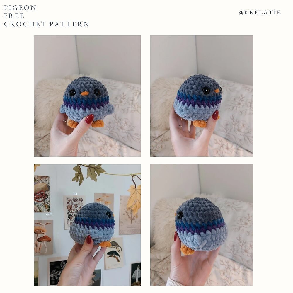 pigeon free crochet pattern