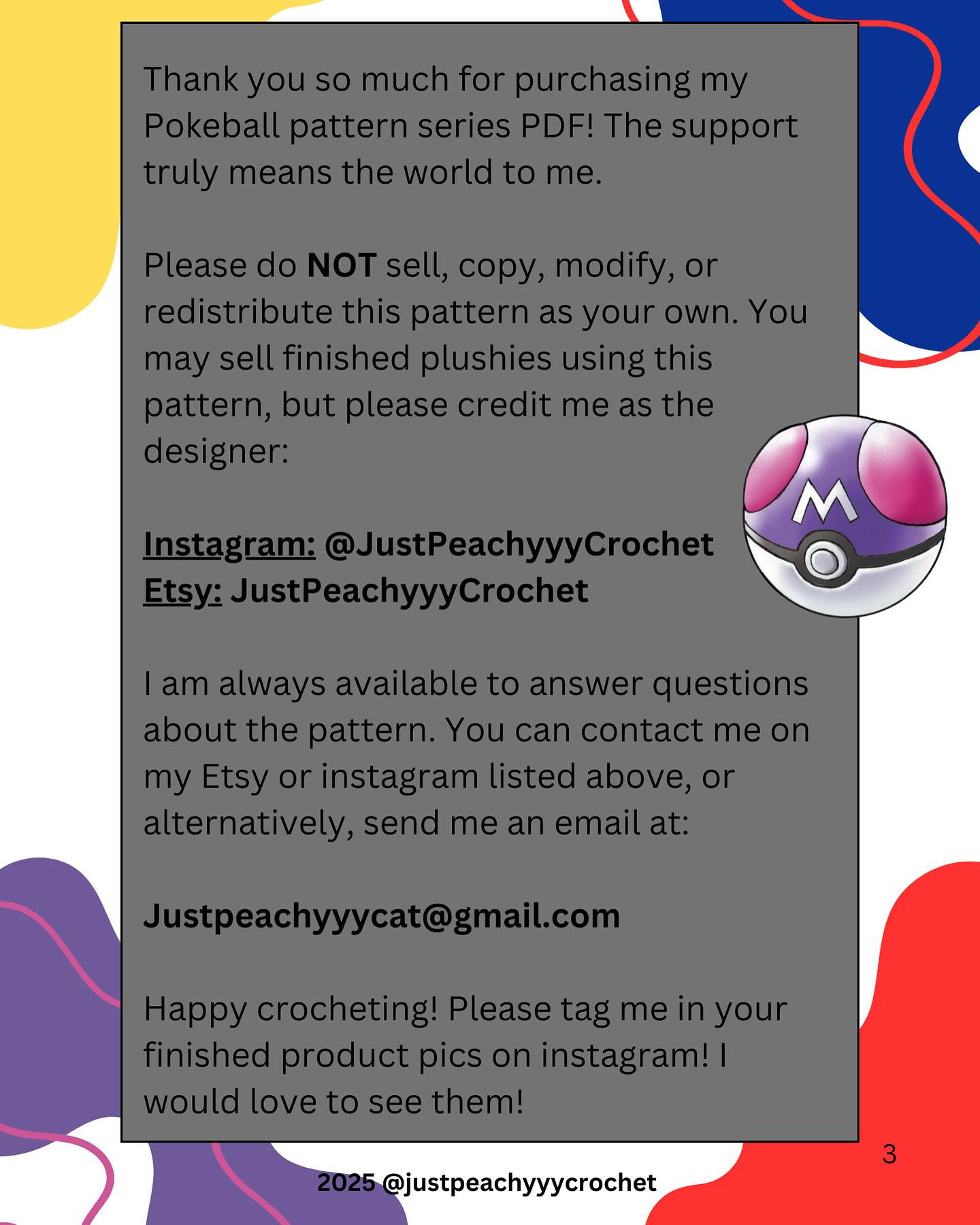 POKEBALL PATTERNS BASIC PACK! ❤️🎉