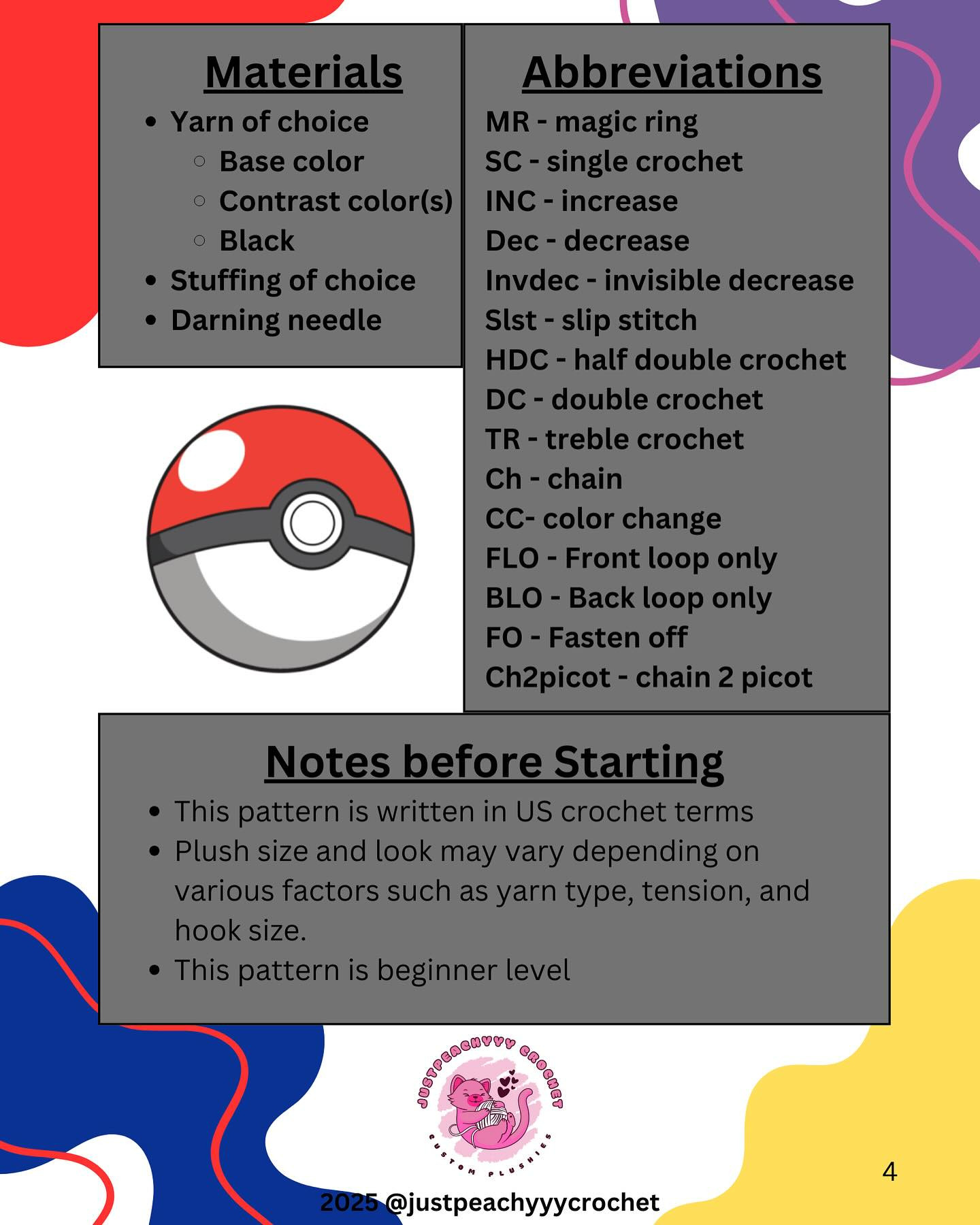 POKEBALL PATTERNS BASIC PACK! ❤️🎉