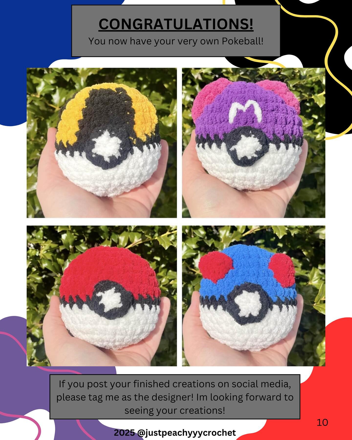 POKEBALL PATTERNS BASIC PACK! ❤️🎉