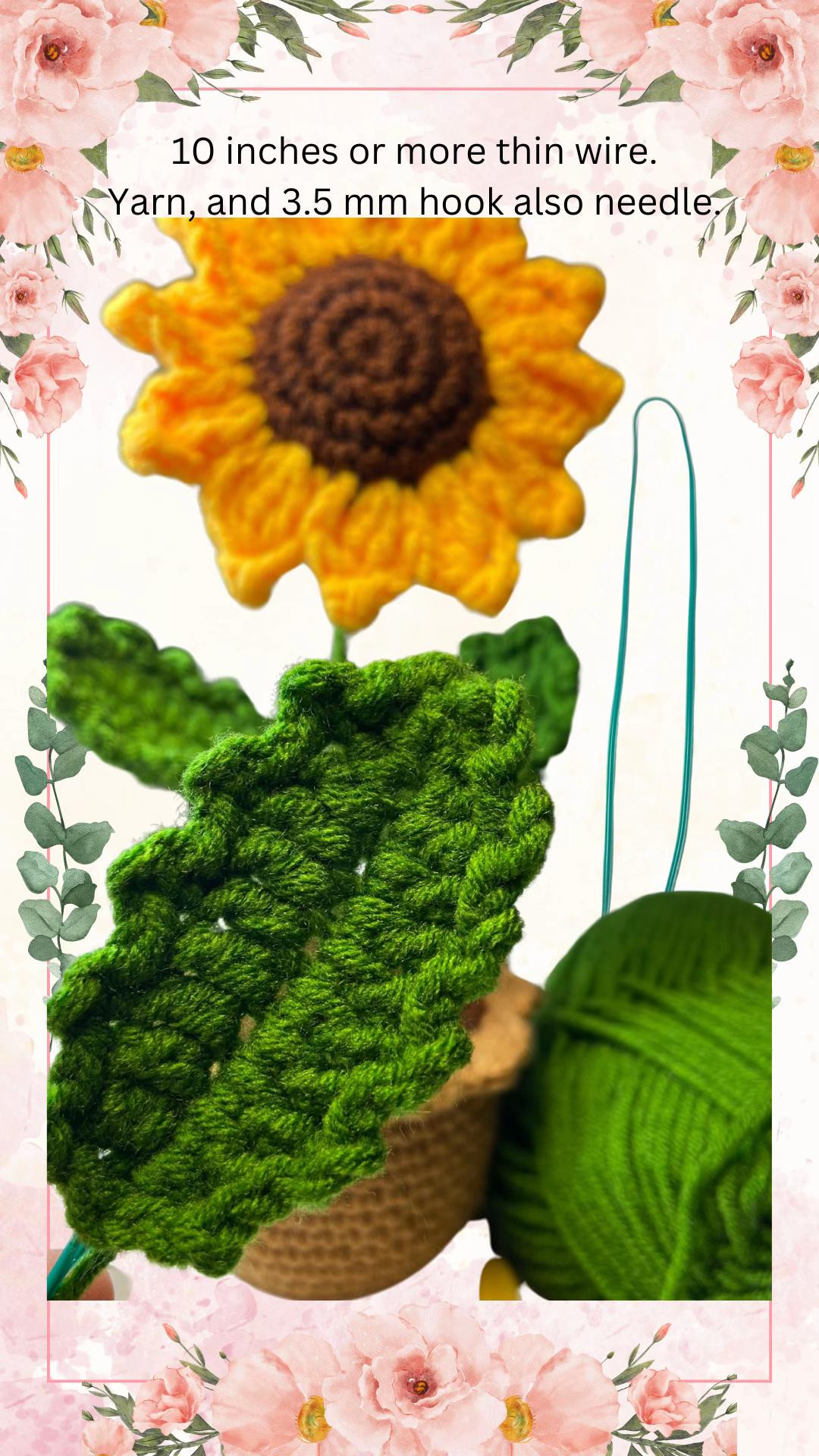 Quick Leafy green crochet easy way