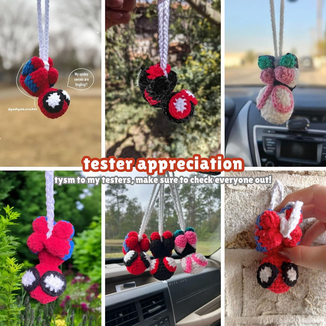 spidy car hanger 🕷️❤️‍🩹🌃🩷🕸️🖤