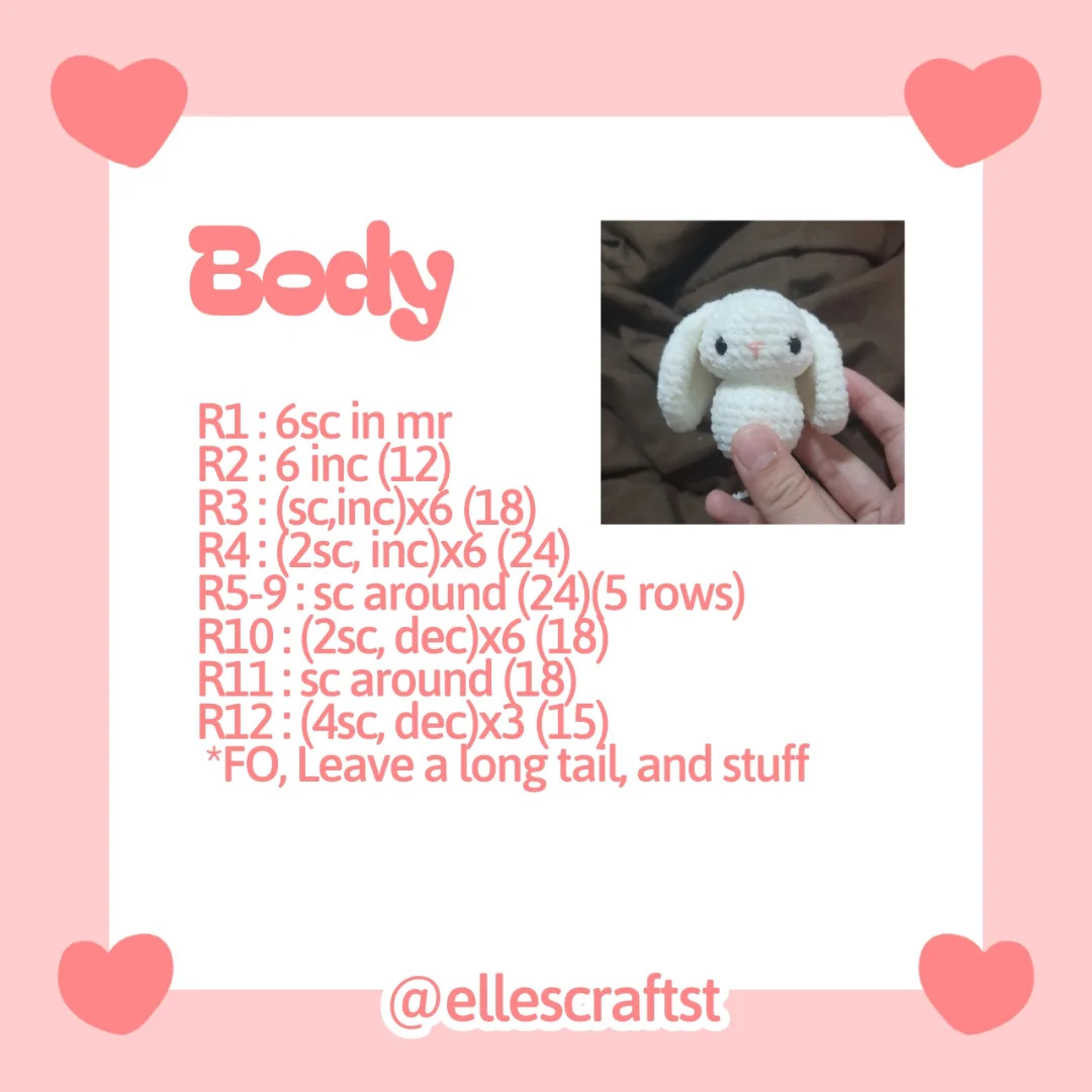 valentines bunny free pattern