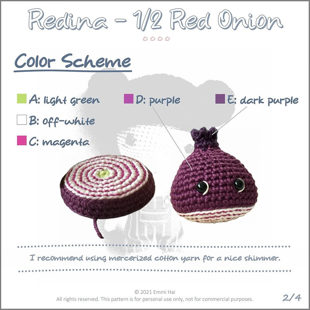 1/2 red onion