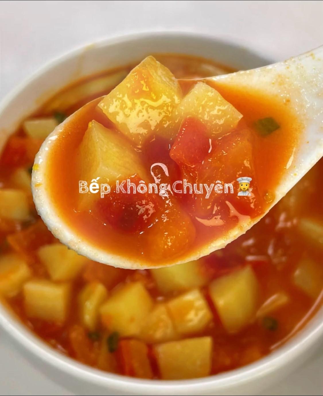 Canh bắp cải cà chua 🍅🥬 👩‍🍳