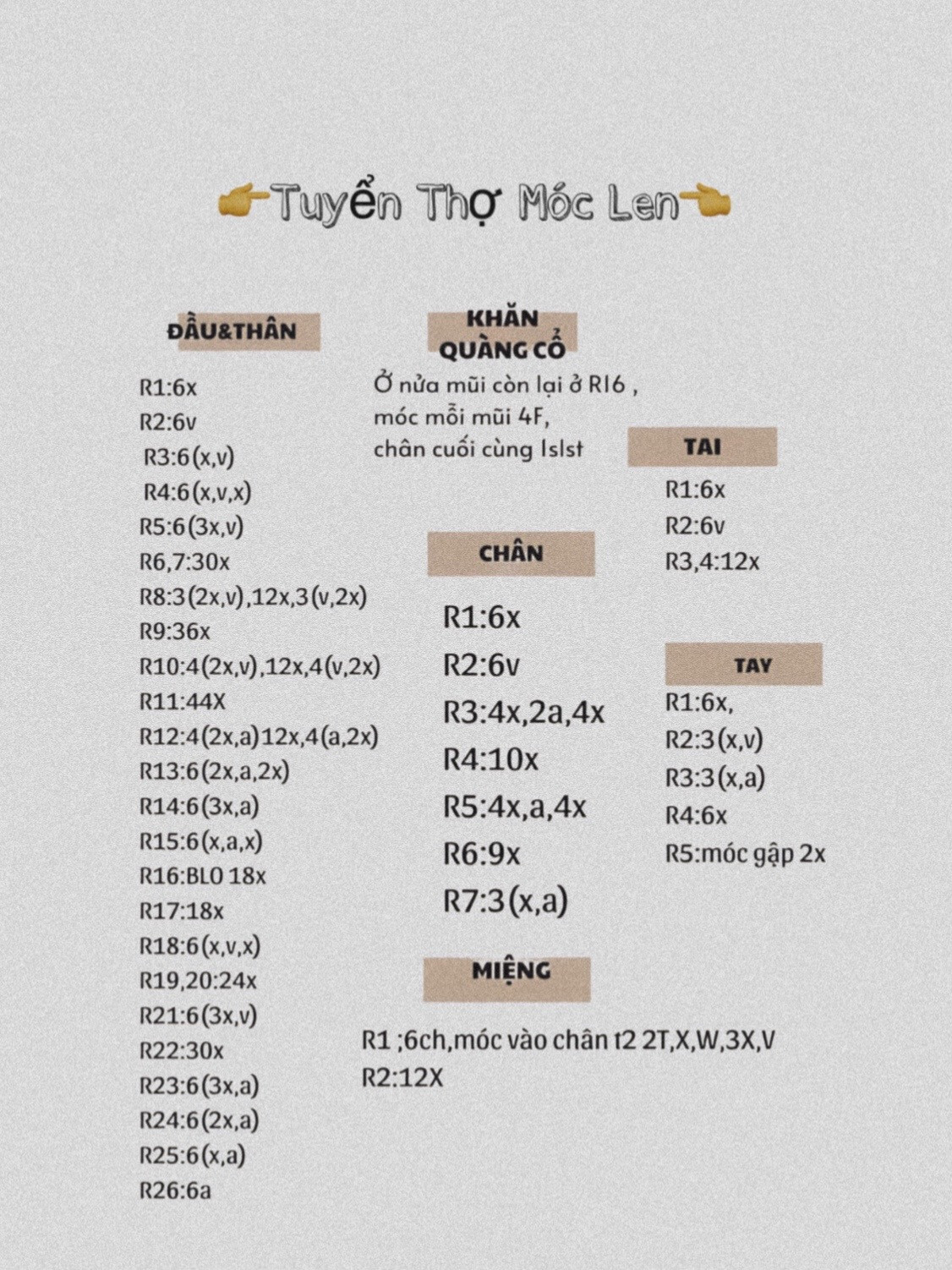 chart gấu móc khoá xinh