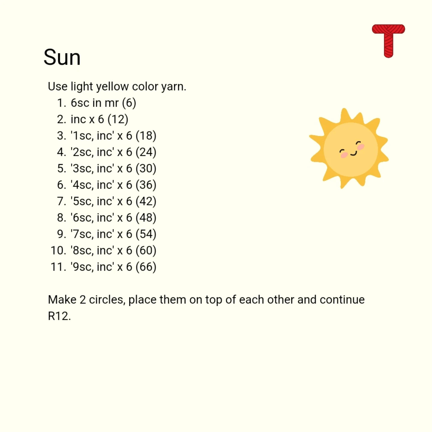 cute sun 🌞 pattern ☺️