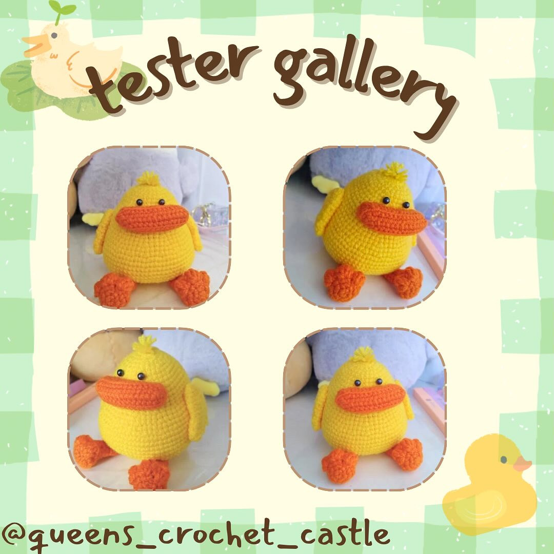 free pattern delia duck