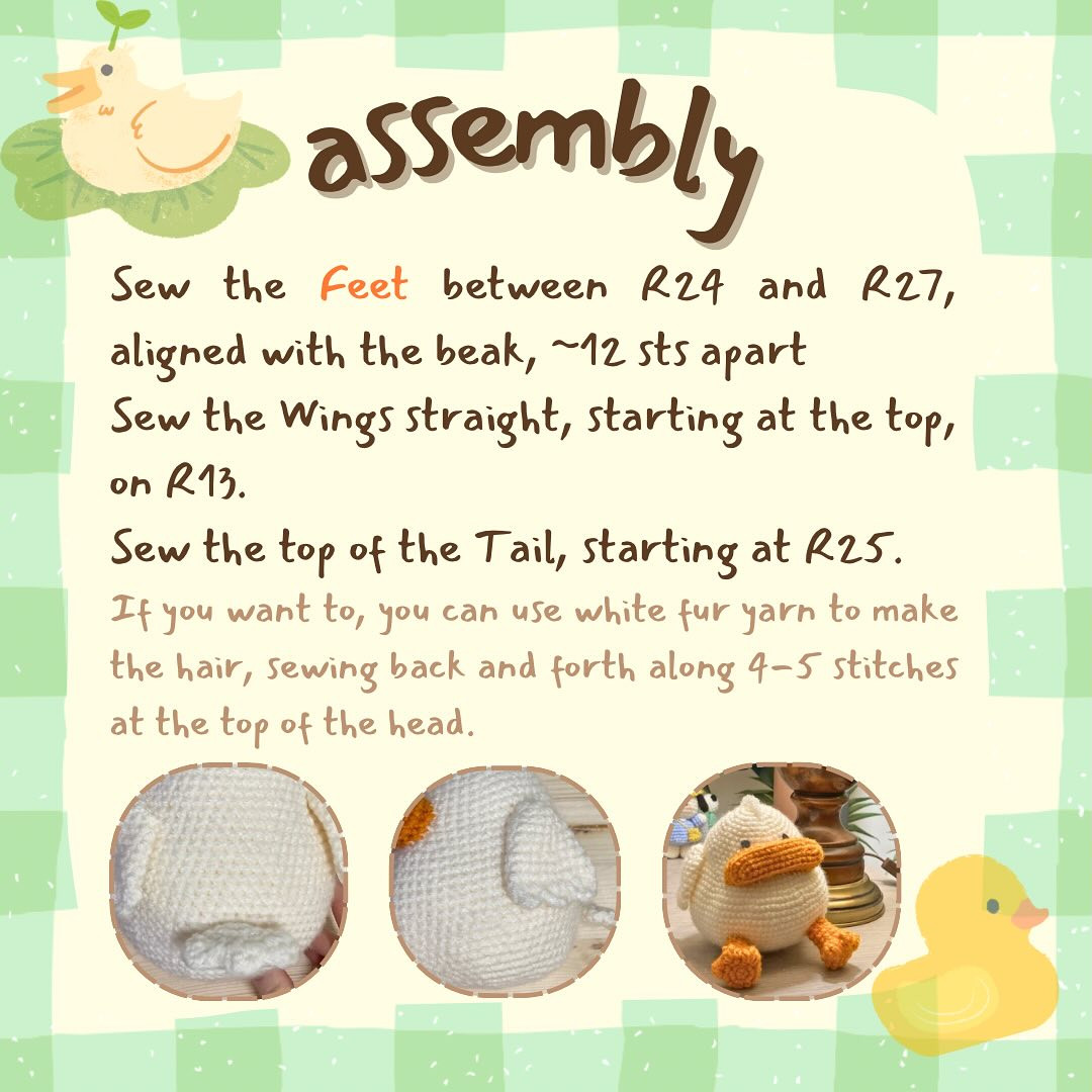 free pattern delia duck