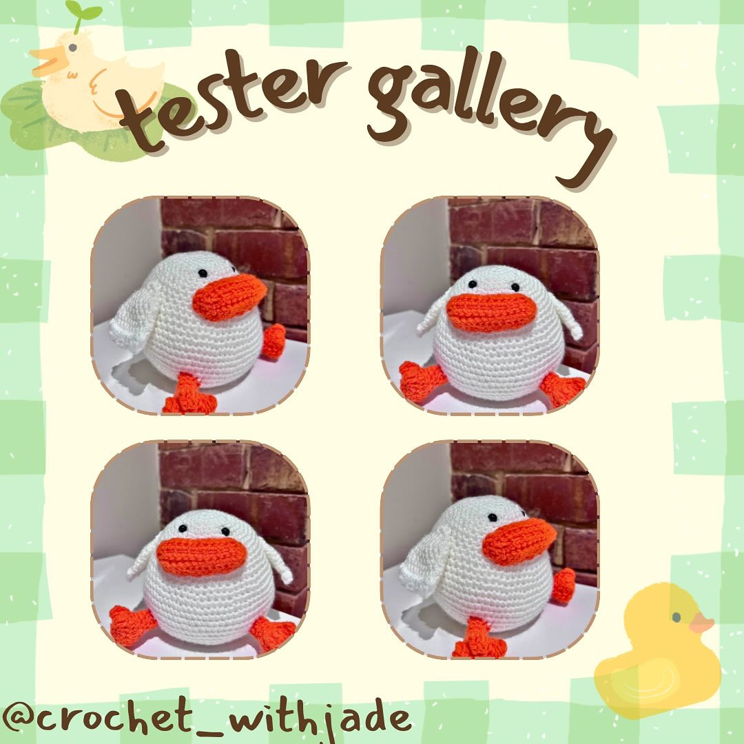 free pattern delia duck