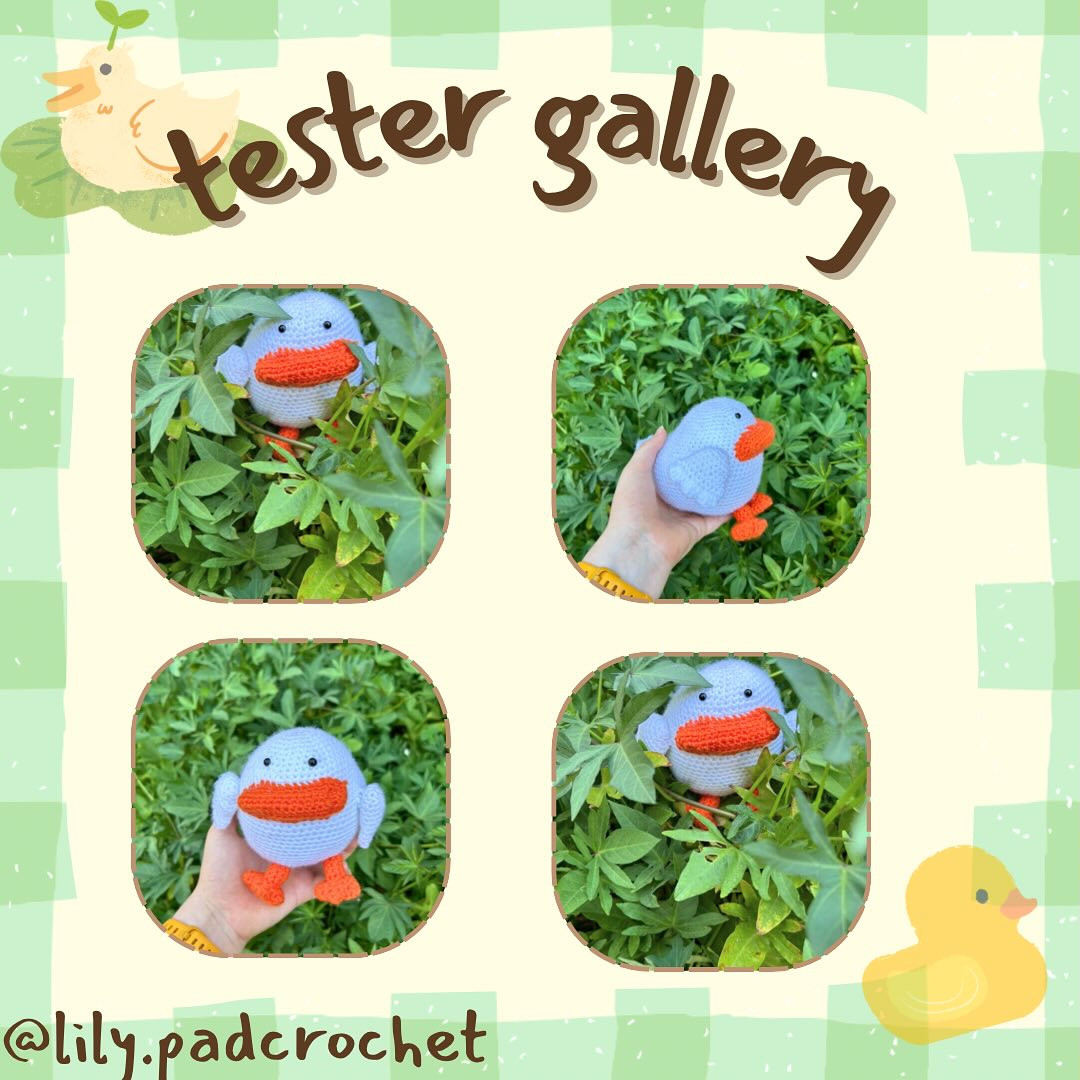 free pattern delia duck