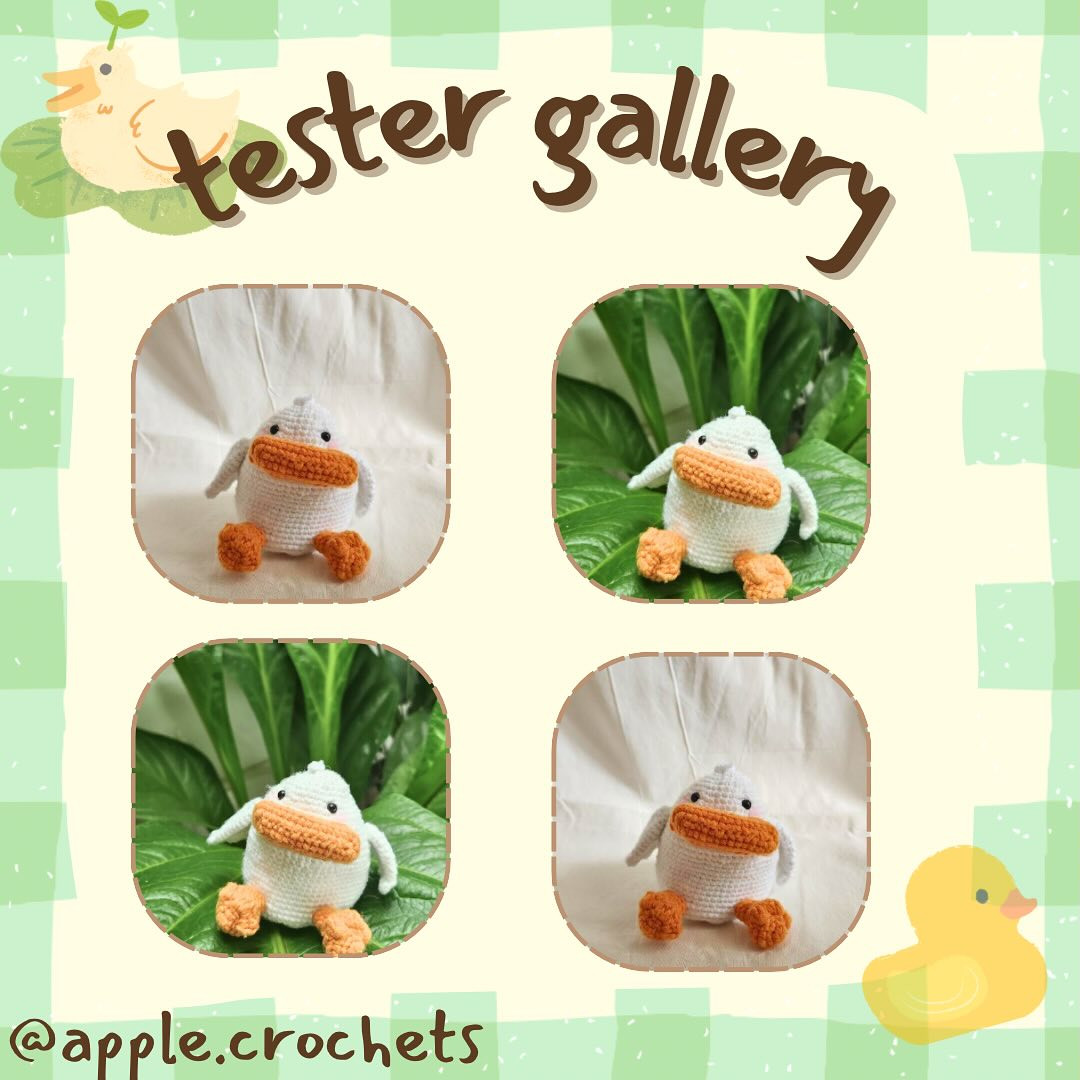 free pattern delia duck