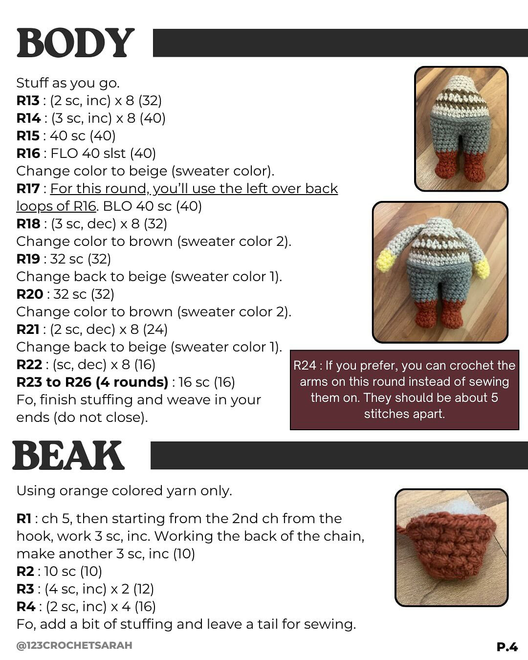 FREE PATTERN - DR. DUCKLING