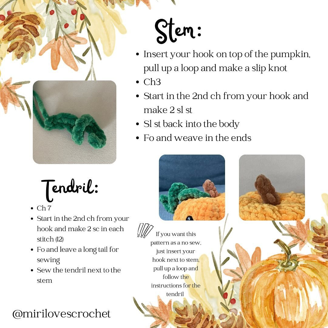 free pattern leggy pumpkin low sew