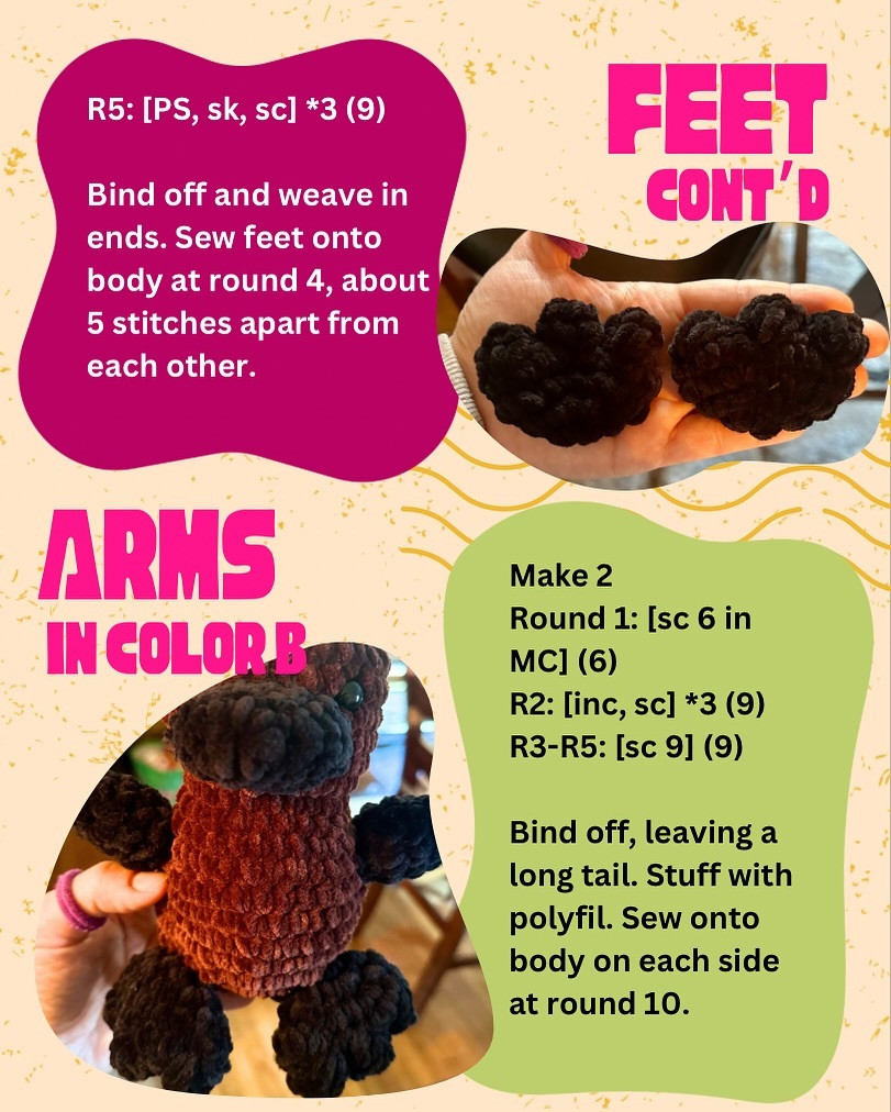 free pattern tubby platypus