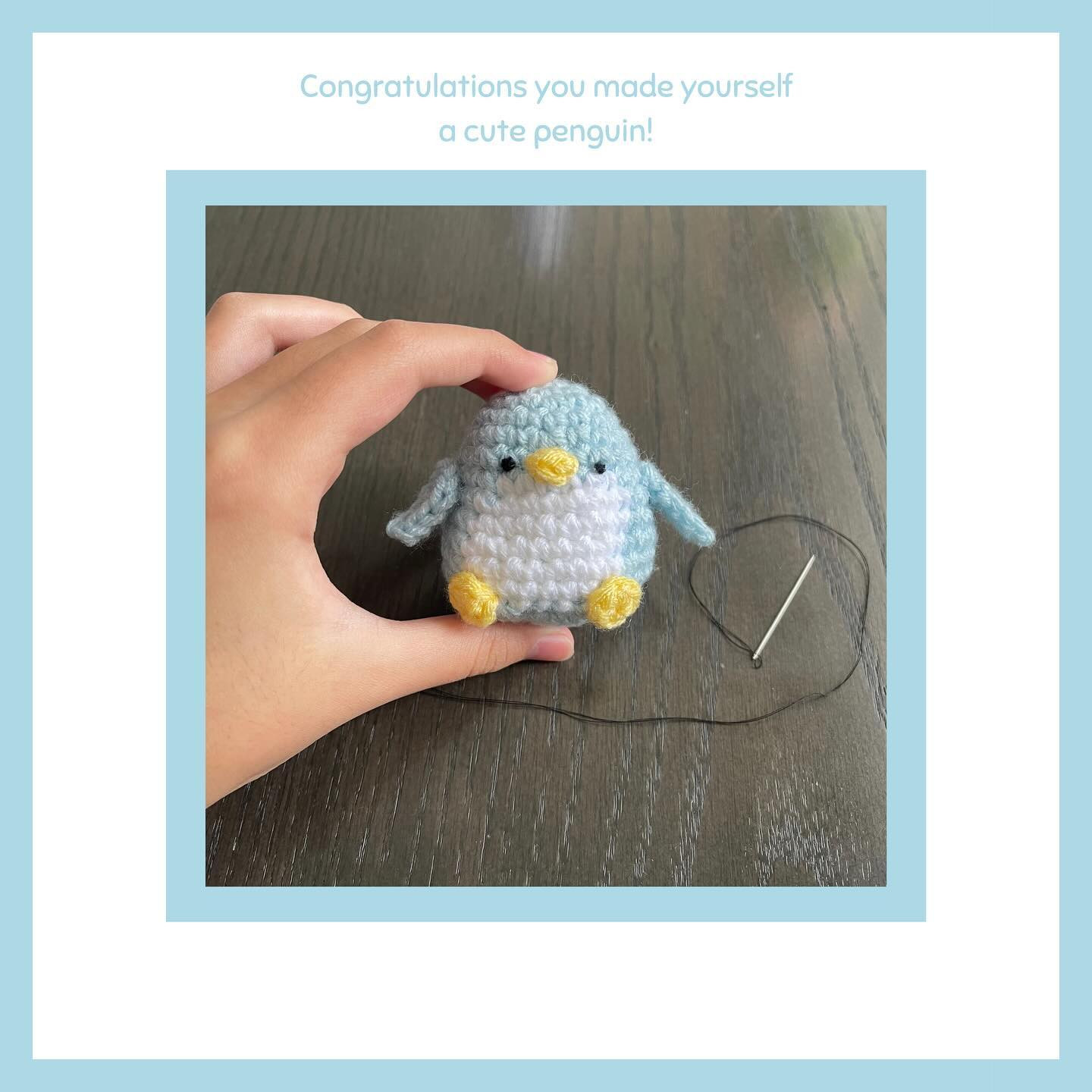 Free penguin pattern✨