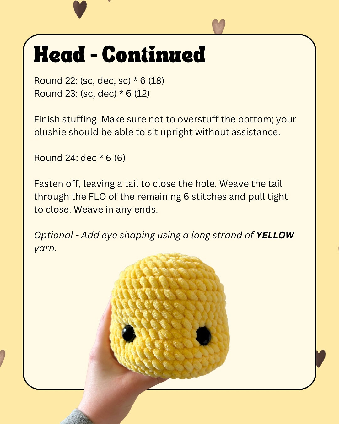 FREE PIKA PUFFBALL PATTERN 💛❤️