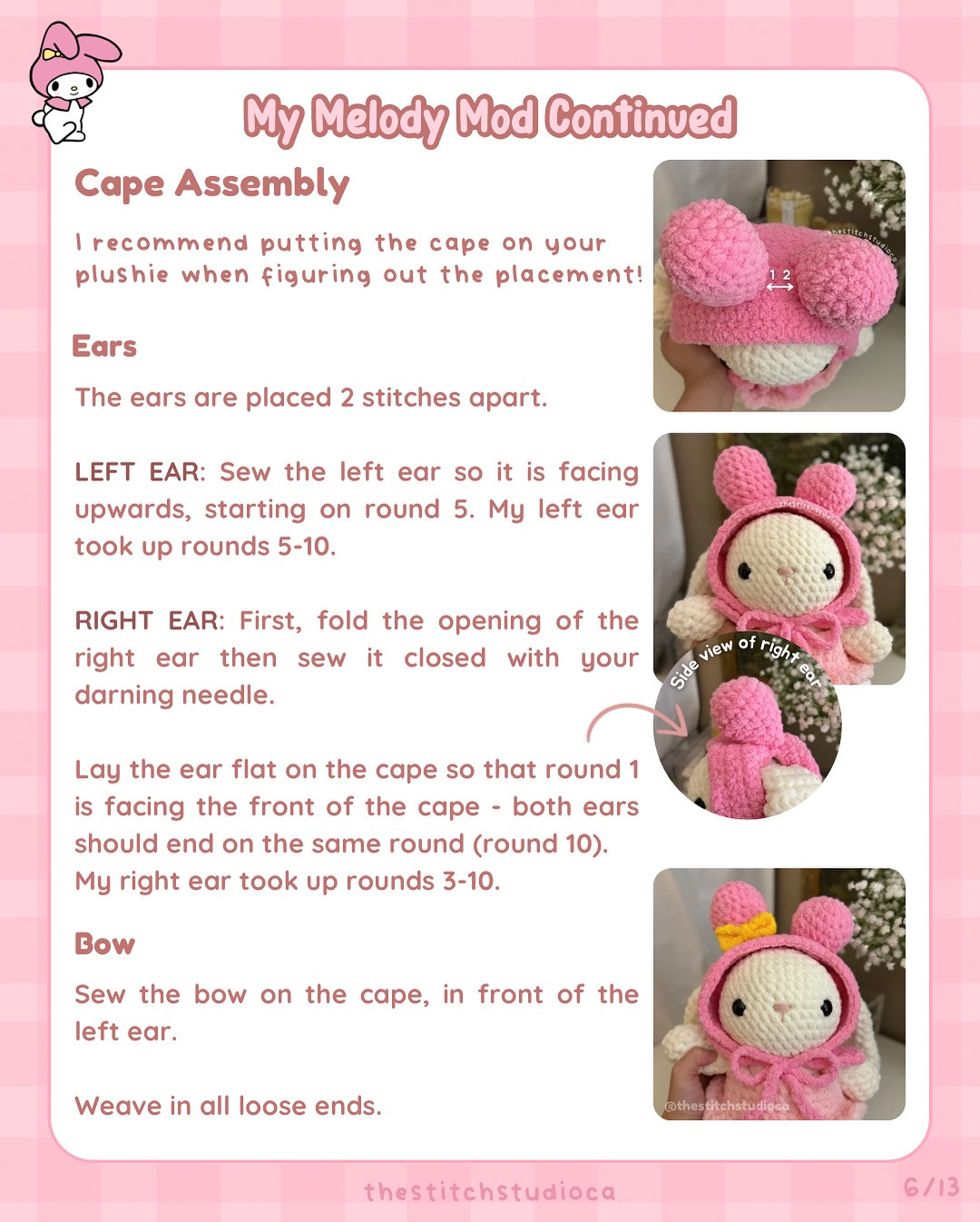 🎀 Free Sanrio Cape Mods 🎀