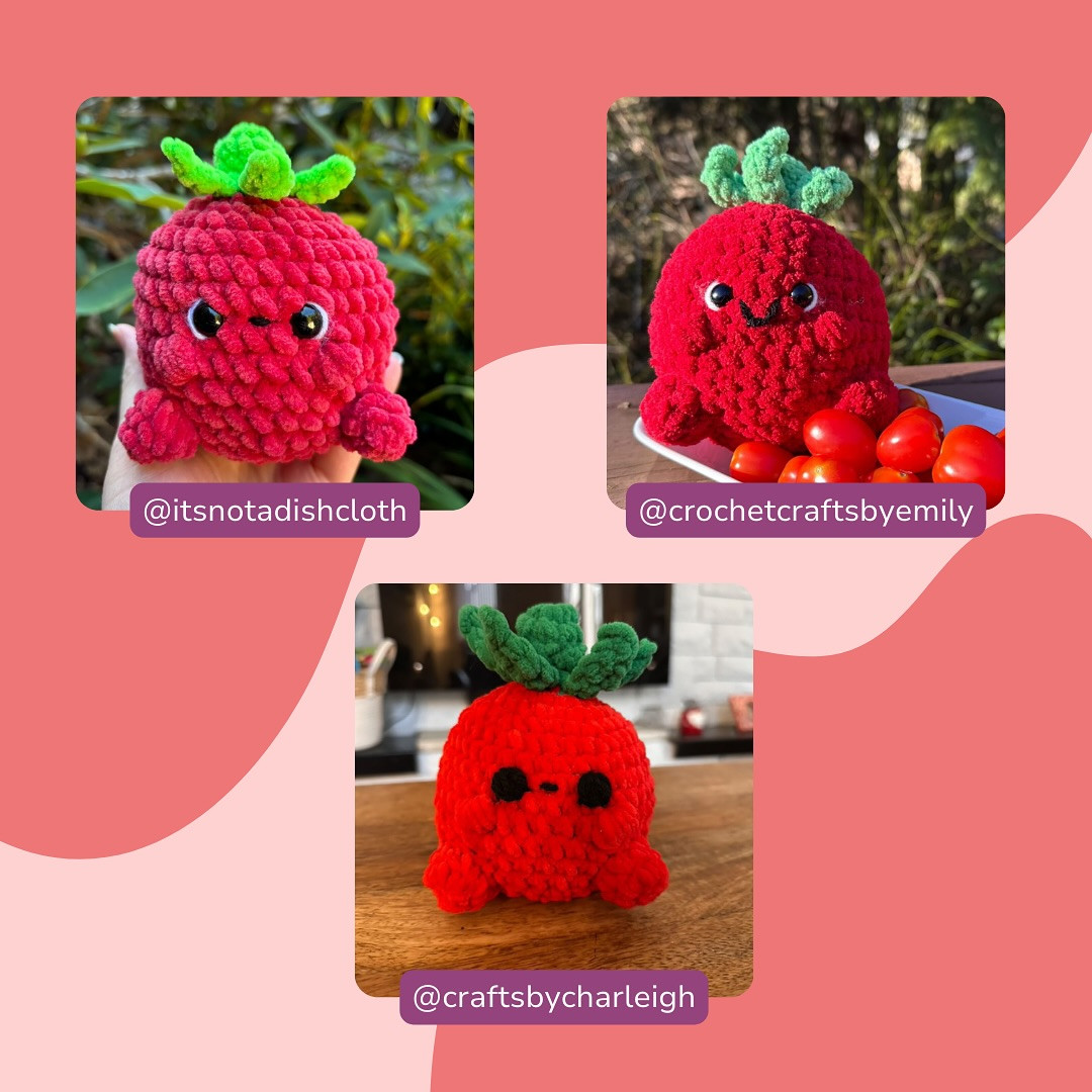 🍅 FREE TOMATO PATTERN 🍅
to-ma-toes