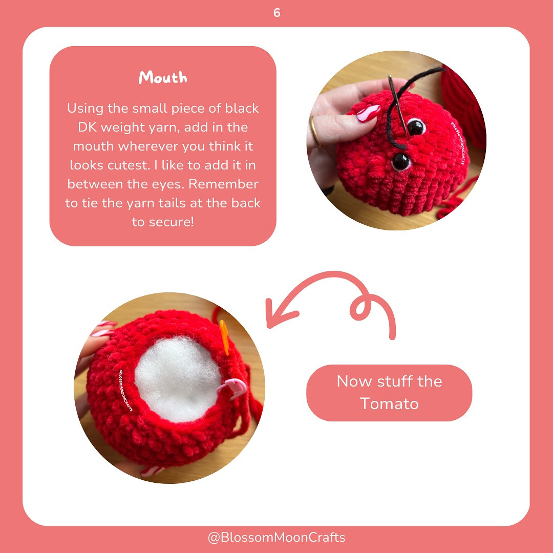 🍅 FREE TOMATO PATTERN 🍅
to-ma-toes