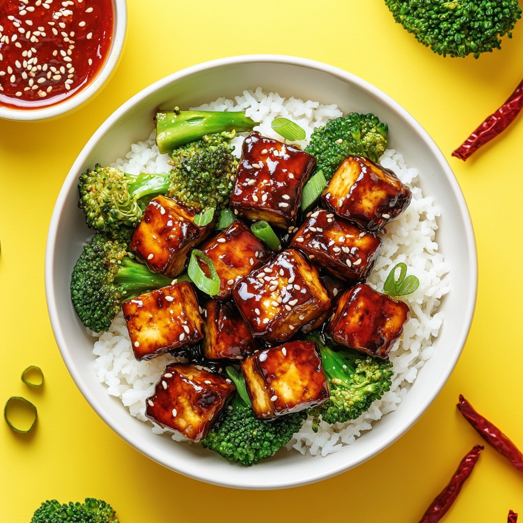 General Tso’s Tofu Stir-Fry