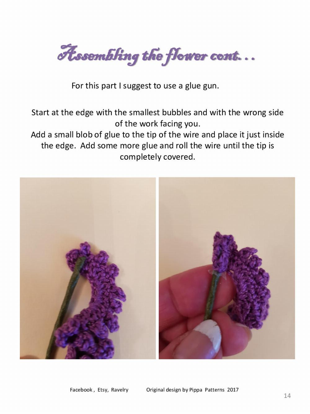 Lavender Pattern and Instructions