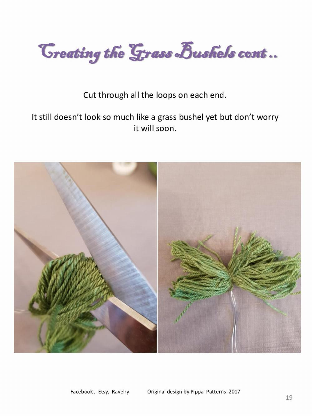 Lavender Pattern and Instructions