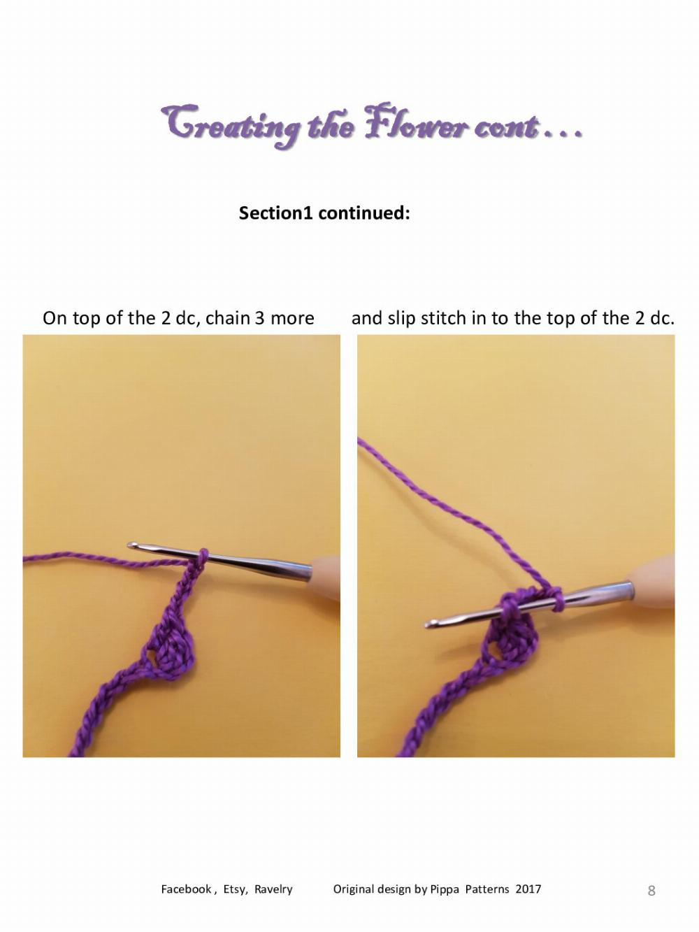 Lavender Pattern and Instructions