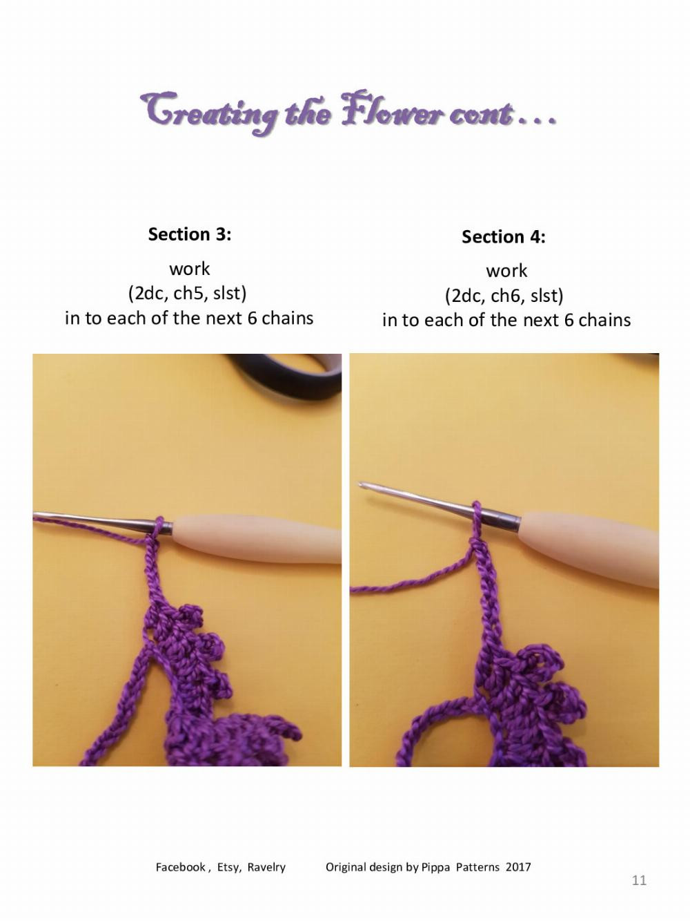 Lavender Pattern and Instructions