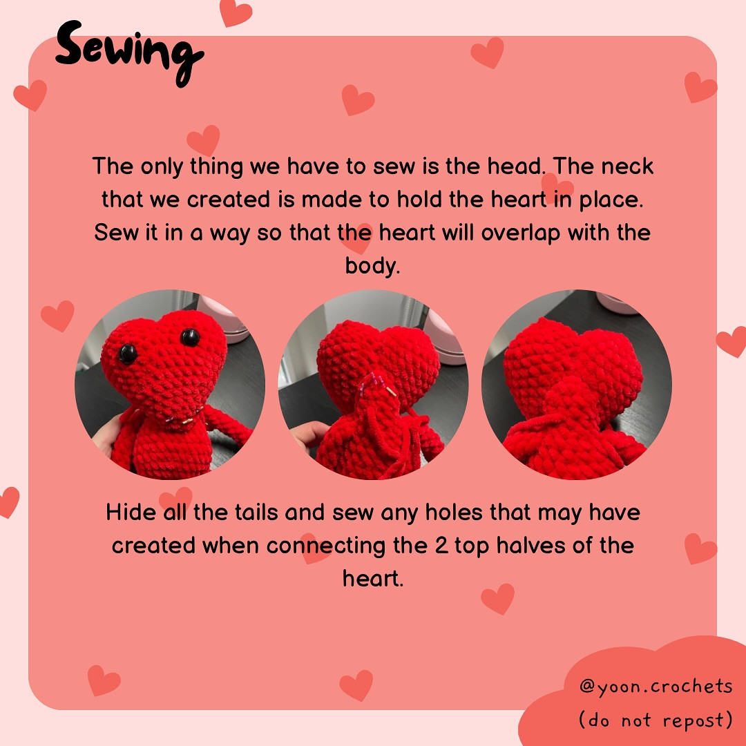 little heart guy crochet pattern low sew