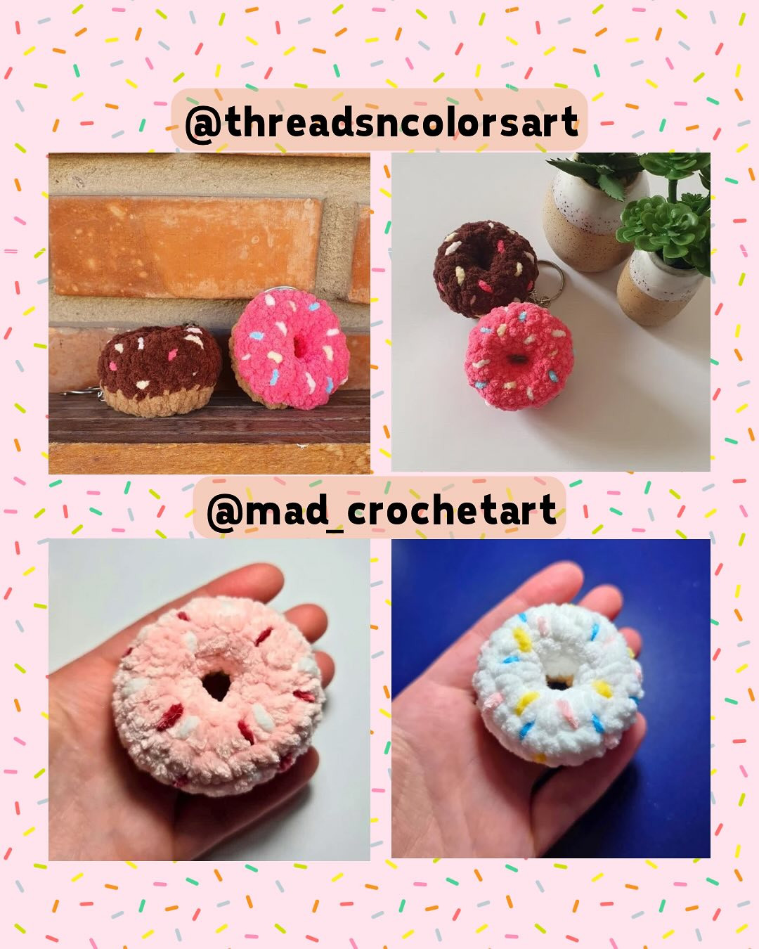 mini donut pattern